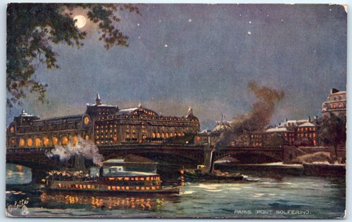Cartolina pont solferino - cartolina,