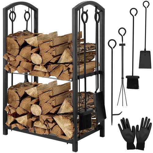 Scaffale per legna - , ardere