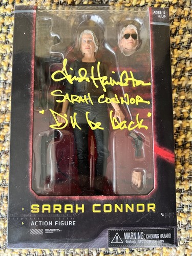 Linda hamiliton signed sarah - linda,