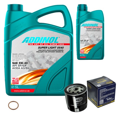 Sct controllo set addinol - 6l,