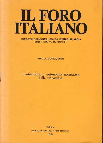 Foro italiano giugno 1990 - il, italiano.