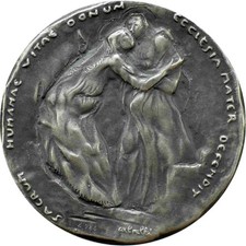 Medaglia Annuale AG Paolo VI  Anno VII FDC "Enciclica Humanae Vitae"