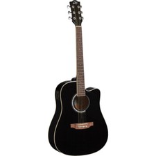 EKO RANGER CW EQ BLACK CHITARRA ACUSTICA 6 CORDE ELETTRIFICATA NERA