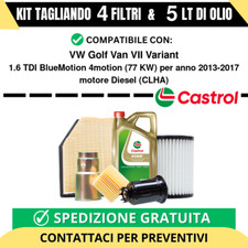 Tagliando per VW Golf Van VII