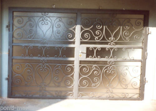 Cancello portone ferro battuto - cancello,