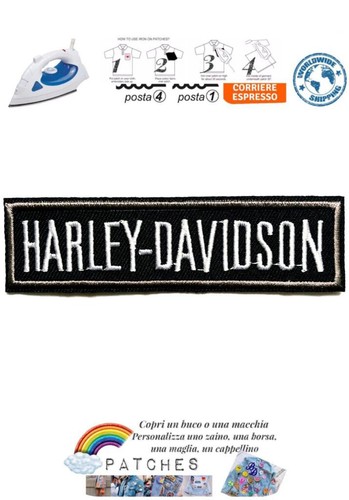 Patch harley davidson toppa - patch, harley-davidson