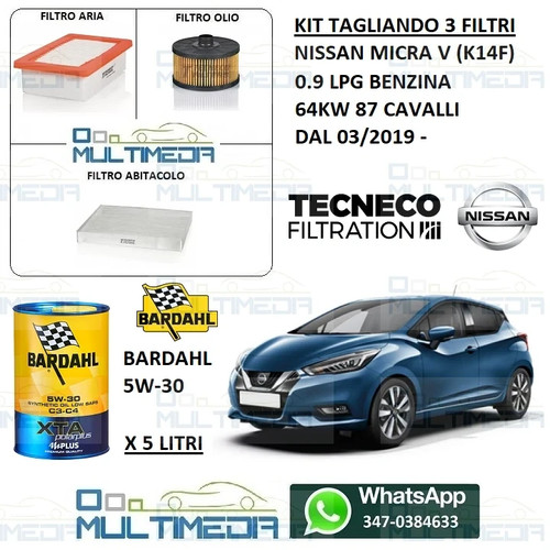 Kit tagliando filtri olio - kit, e