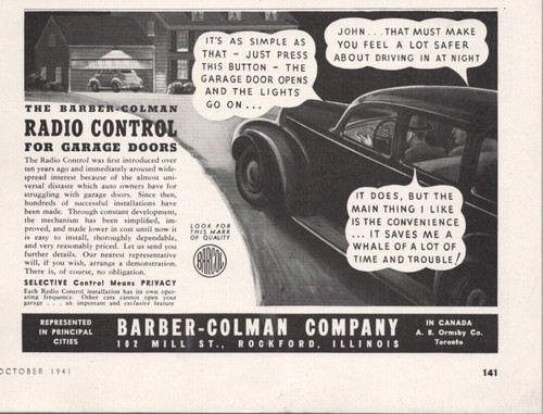 1941 barber colman company - 1941,