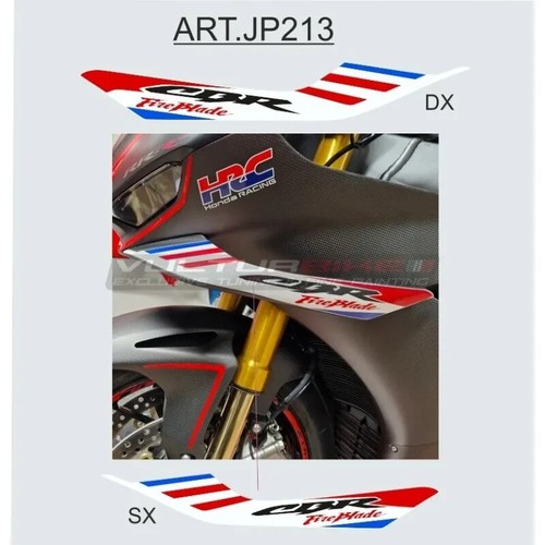 Kit adesivi per alette honda - kit,