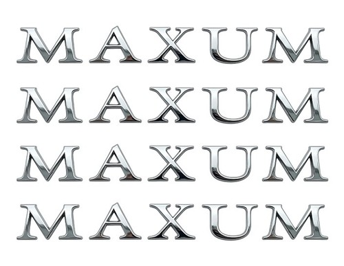 Maxum boat adesivi - adesivi, realistici