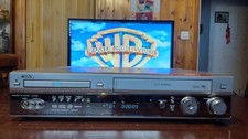 AIWA SONY COMBO VHS DVD 6 TESTINE HI-FI STEREO DOLBY SURROUND REVISIONATO 