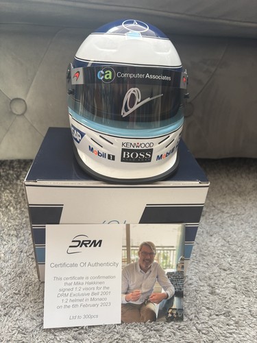 Casco mika hakkinen firmato - casco,