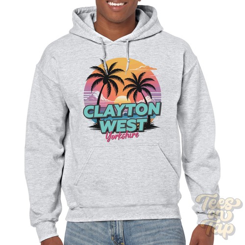 Felpa con cappuccio clayton - felpa,