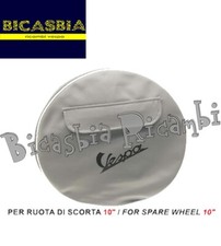 18955 - COPRIRUOTA GRIGIO RUOTA DI SCORTA DA 10 VESPA 50 125 ET3 PK S XL