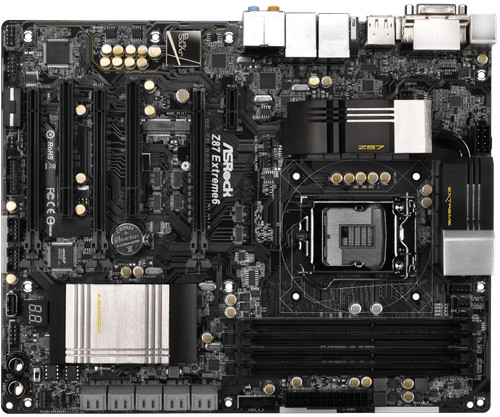 Asrock z87 extreme6 ddr3 dvi - asrock, dvi-i