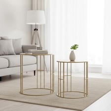 Set 2 Tavolini Salotto Moderni