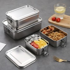 Bento Box Acciaio Inox 304 con