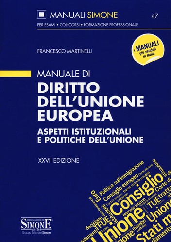 Manuale diritto dell unione - manuale, di