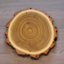 1 Pezzi Acacia Cinghiale Scudo Trofeo Scudo Tavola Cinghiale Disco Albero AF14,5