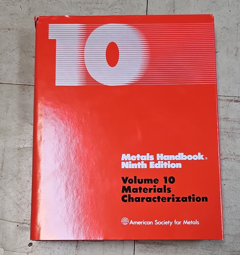 Metals handbook ninth vol - ninth,