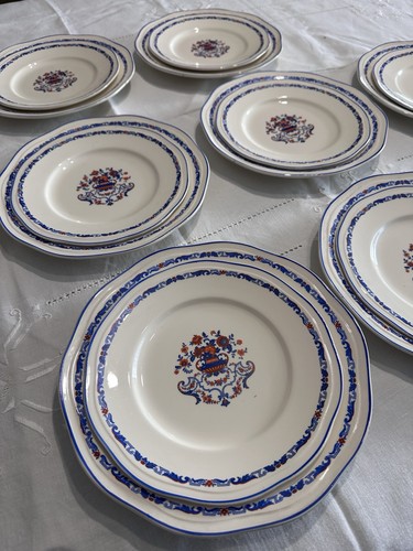 Antico set tavola ceramica - tavola,