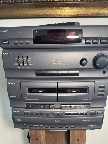 Sony lbt g2000 stereo system - sony, 5