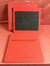 Beniscelli Giannetto ARDESIA: PIETRA DI LIGURIA con lastra di ardesia incisa