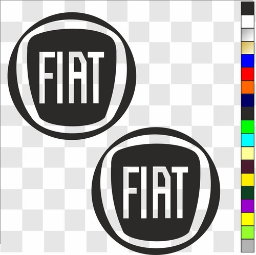 Fiat adesivi decalcomanie - fiat, x