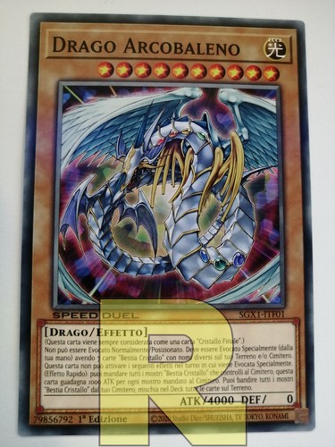 Drago arcobaleno rainbow - arcobaleno, /
