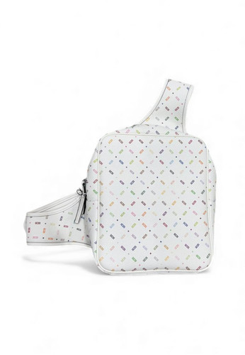 Zaino monospalla gcds bianco - zaino,