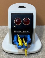 DUSTBOT Radio Shack Vintage 1980's Robotic Robot Vacuum Toy NICE CLEAN & WORKS