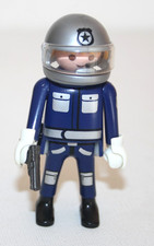 PLAYMOBIL 5180 5185 HOMME POLICIER AVEC CASQUE MOTO POLICE