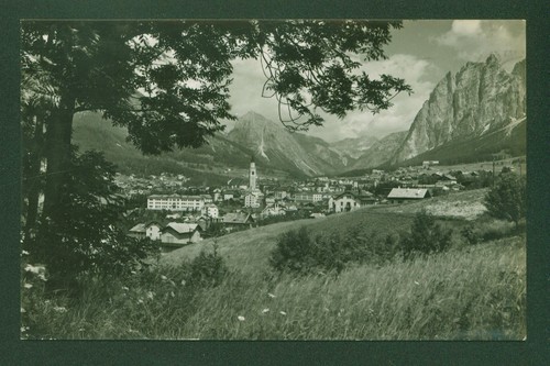 Cortina ampezzo con il - cortina, (bl)