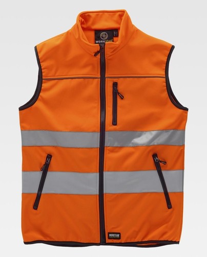 Gilet lavoro softshell - da,