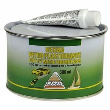 VETRO RESINA IN PASTA LASAV 375ml PER CARROZZERIA RIPARAZIONE NAUTICA AUTO