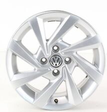 VW Seat Skoda Cerchi Alluminio 15 Pollici Cerchione 4x100 Argento 5U0601025AJ