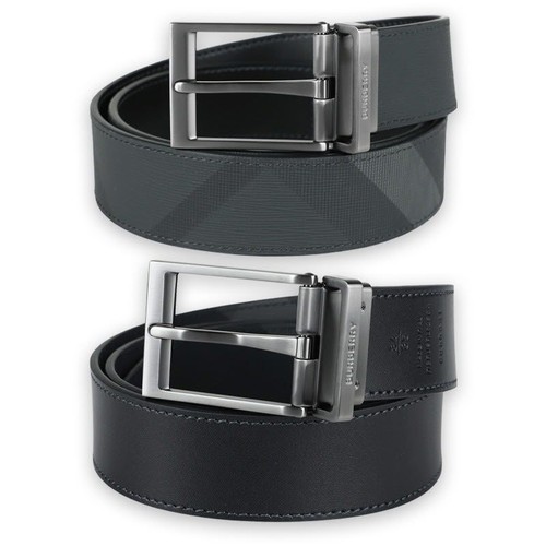 Burberry ceinture cuir - en,