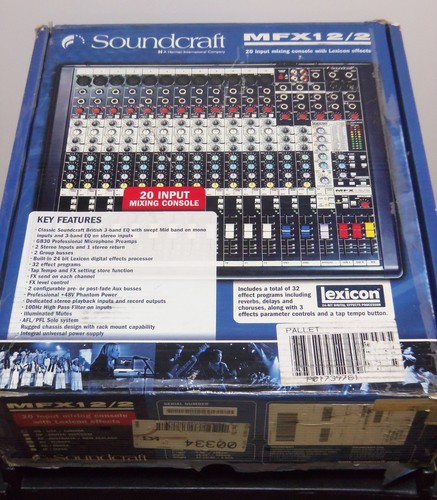 Soundcraft mfx mixing - soundcraft,