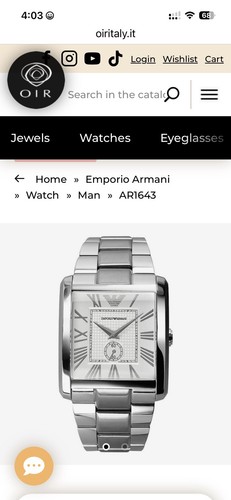 Emporio armani 1643 - armani, ar-1643