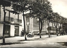 dn472 cartolina cura scuola elementare provincia di viterbo bella!