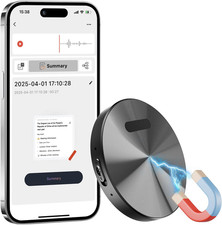 Registratore Vocale AI - Mini Registratori Vocali Digitali Professionale Magneti