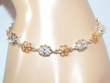 Bracciale donna tennis argento