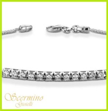 BRACCIALETTO UOMO ORO BIANCO