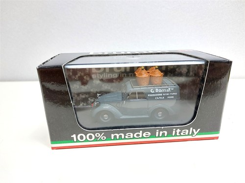 Fiat 500b furgone rossi - rossi, e