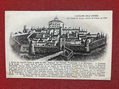 Cartolina castiglione delle - -,
