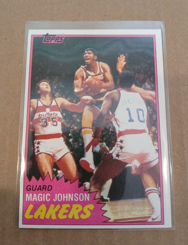 1981 topps magic johnson - 1981-82,