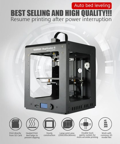 Wanhao duplicator plus - 6,