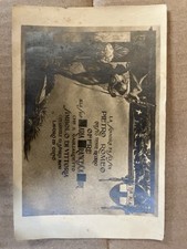 Cartolina squadra fascista Pietro Romeo anni ’20 gagliardetto vittoria