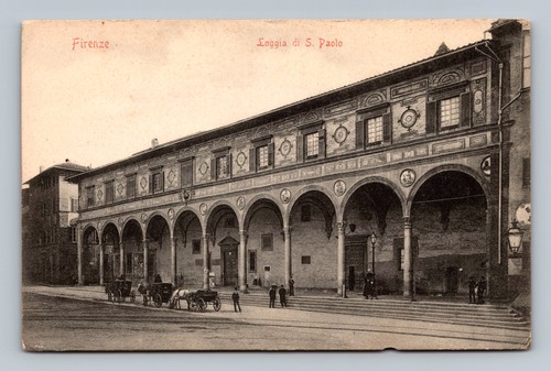 Italia firenze portico aperto - firenze,