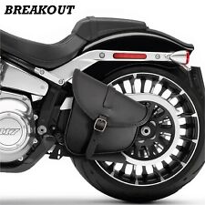 Borsa in cuoio forcellone per